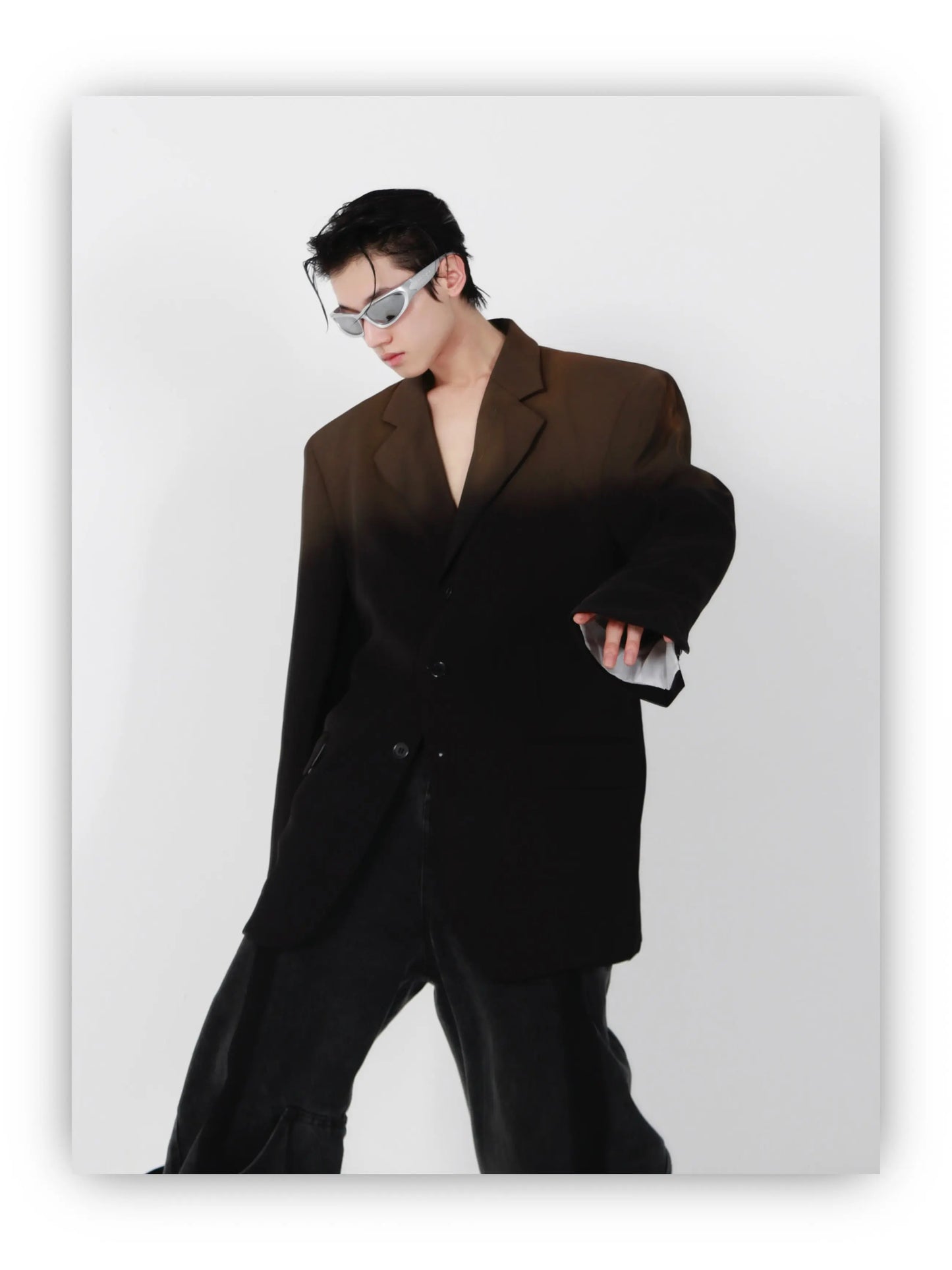 High Shoulder Color Changing Jacket ArtsKoreanMan