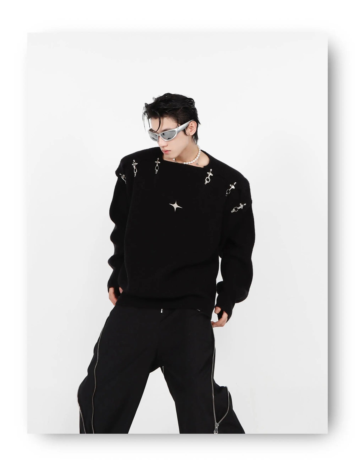 Best Sellers Unisex Snap Sweater ArtsKoreanMan