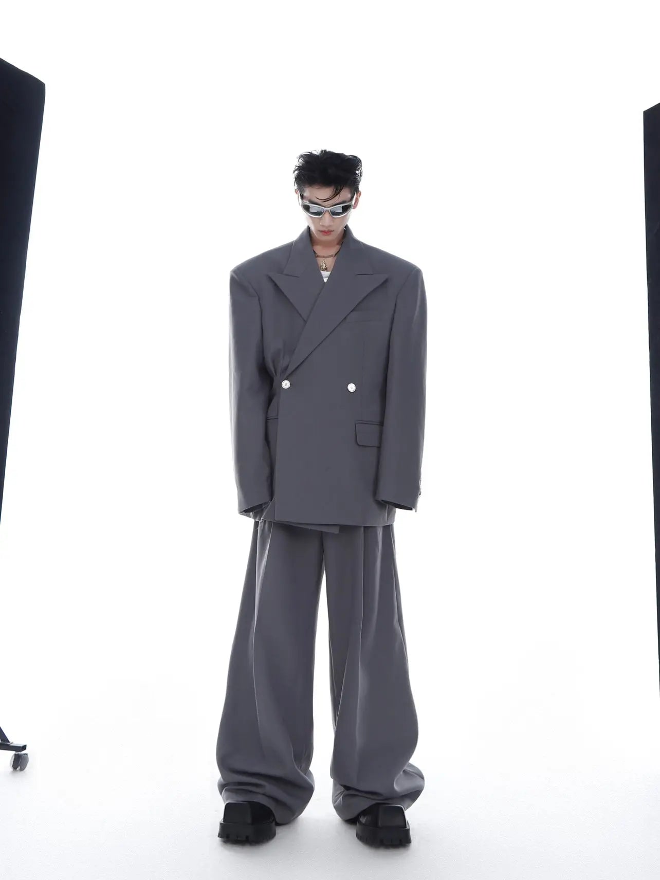 【23s Feb.】Loose-fitting Twill Trousers ArtsKoreanMan