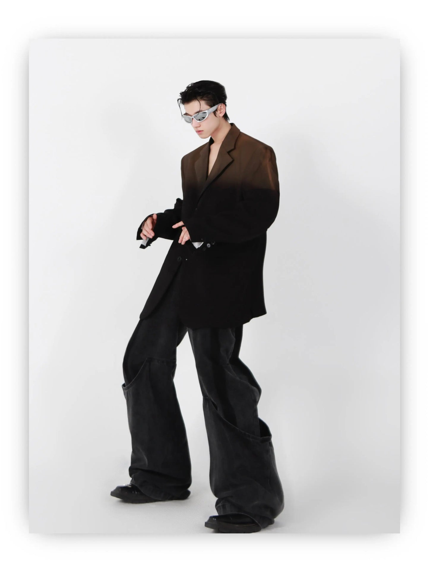 High Shoulder Color Changing Jacket ArtsKoreanMan