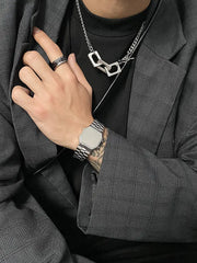 OT Buckle Necklace ArtsKoreanMan