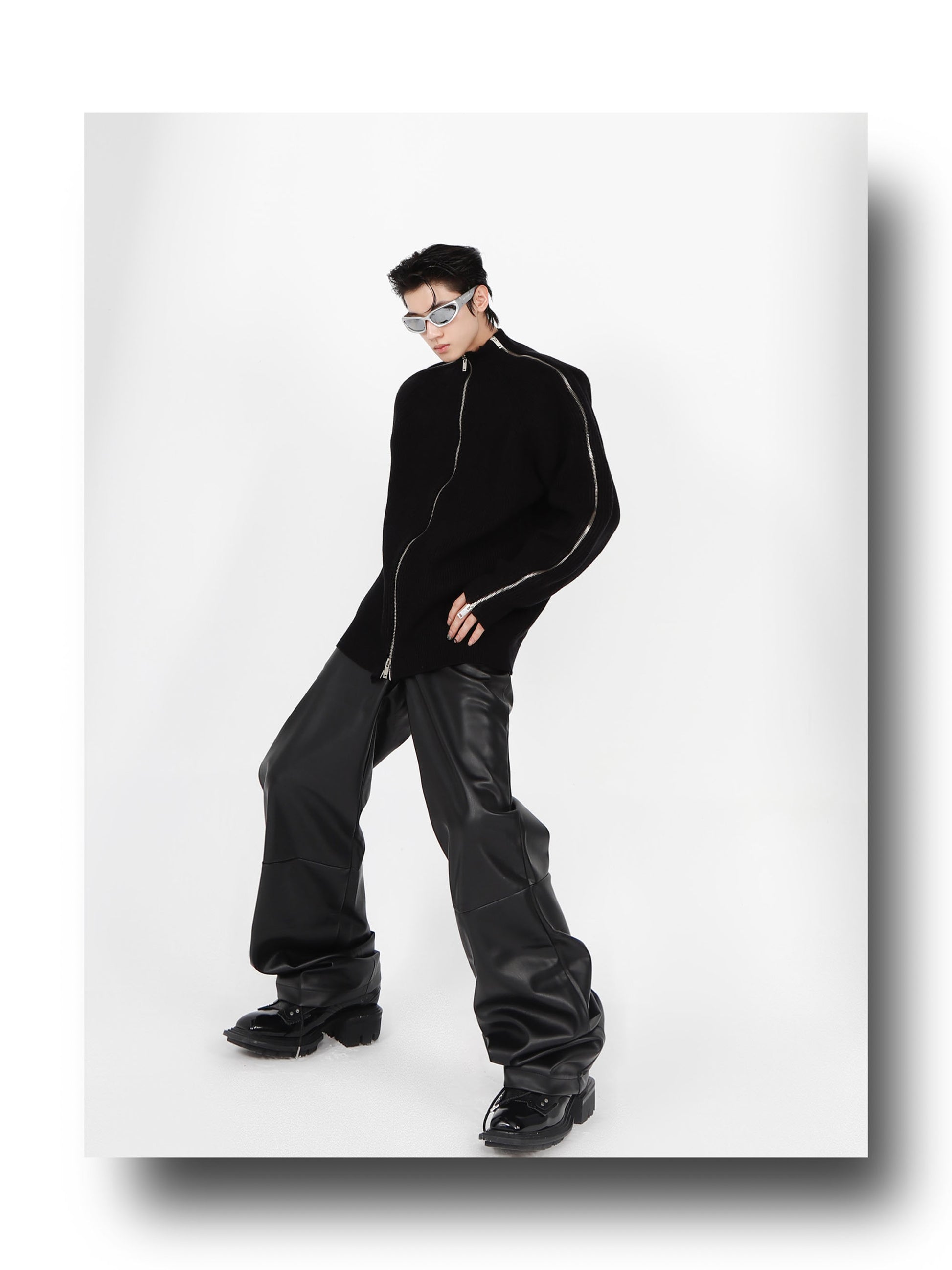 Stitching Sweater ArtsKoreanMan
