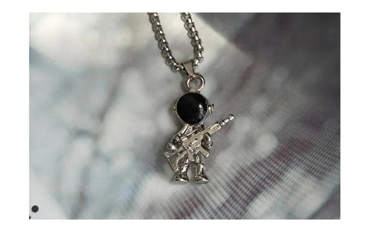 Astronaut Pendant Necklace ArtsKoreanMan