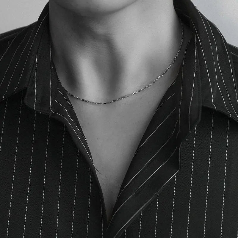 Basic Simple Necklace ArtsKoreanMan