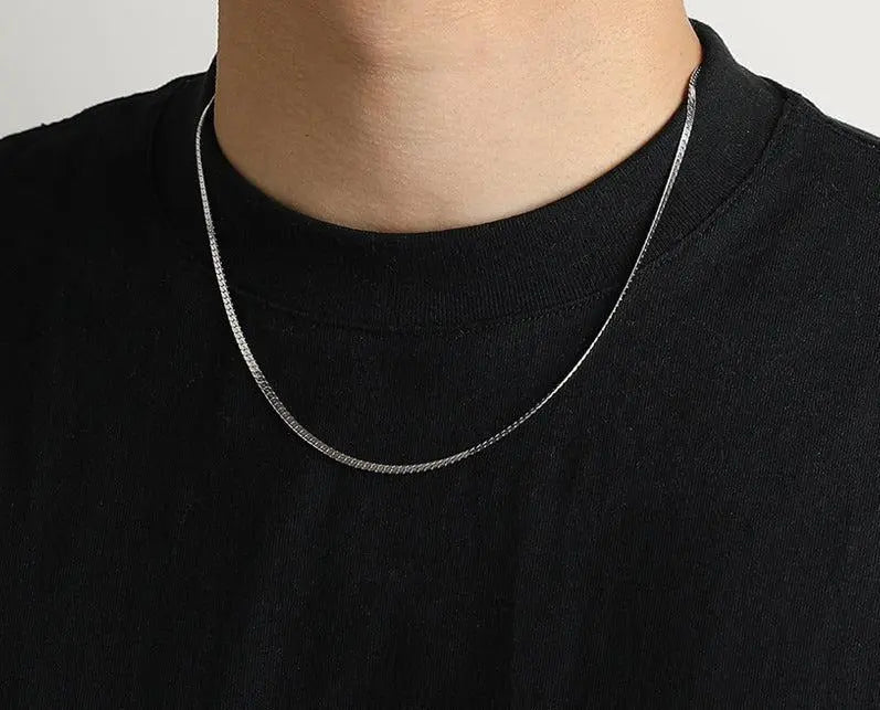 Basic Snake Bone Chain ArtsKoreanMan