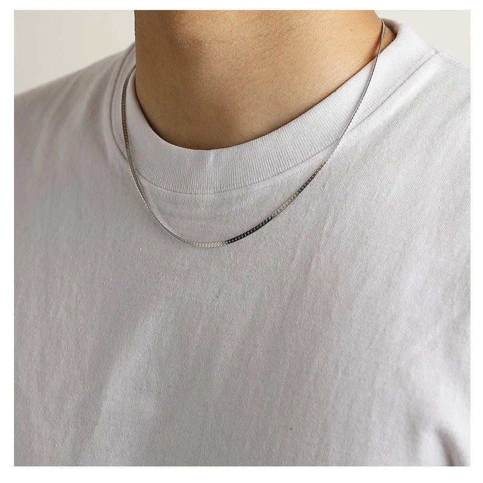 Basic Snake Bone Chain ArtsKoreanMan