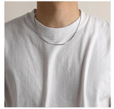 Basic Snake Bone Chain ArtsKoreanMan