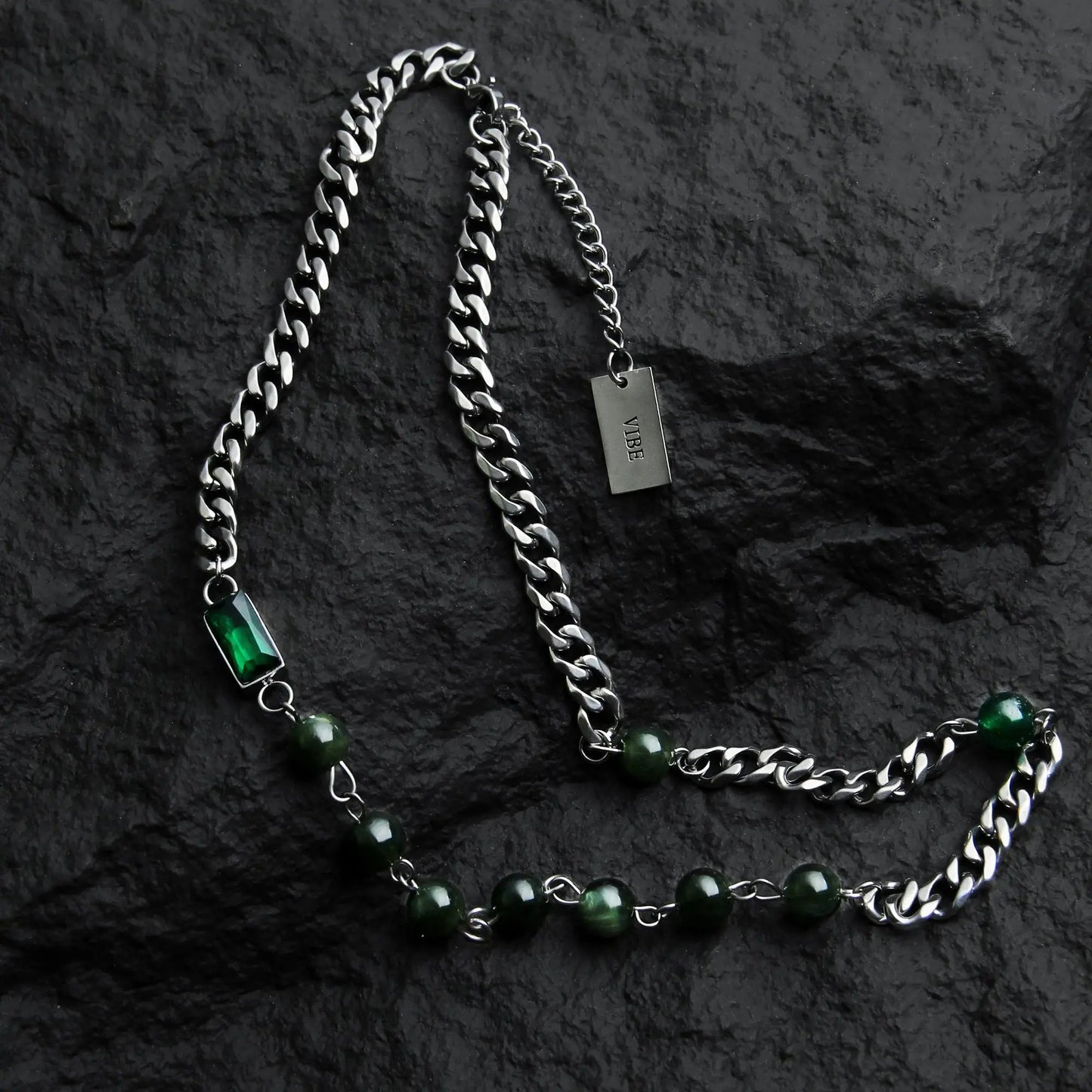 Beads Cuban Chain Necklace ArtsKoreanMan
