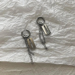 Blade Design Earrings ArtsKoreanMan