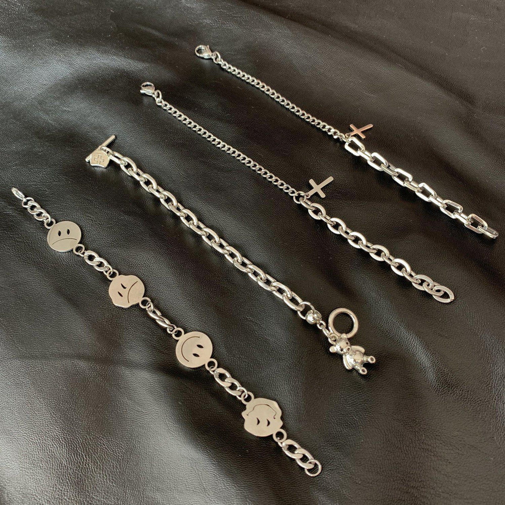 Metal Chain Bracelet ArtsKoreanMan