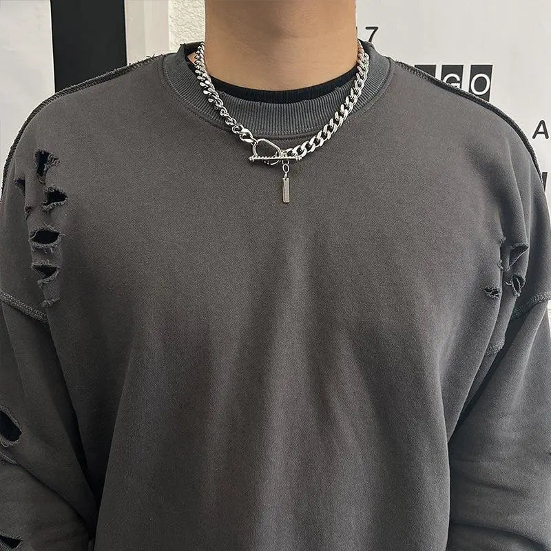 Buckle Bone Chain ArtsKoreanMan