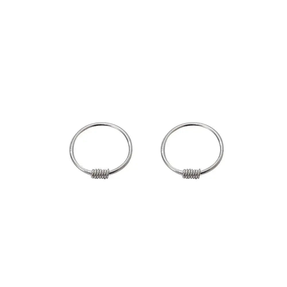 Buckle Circle Earrings ArtsKoreanMan