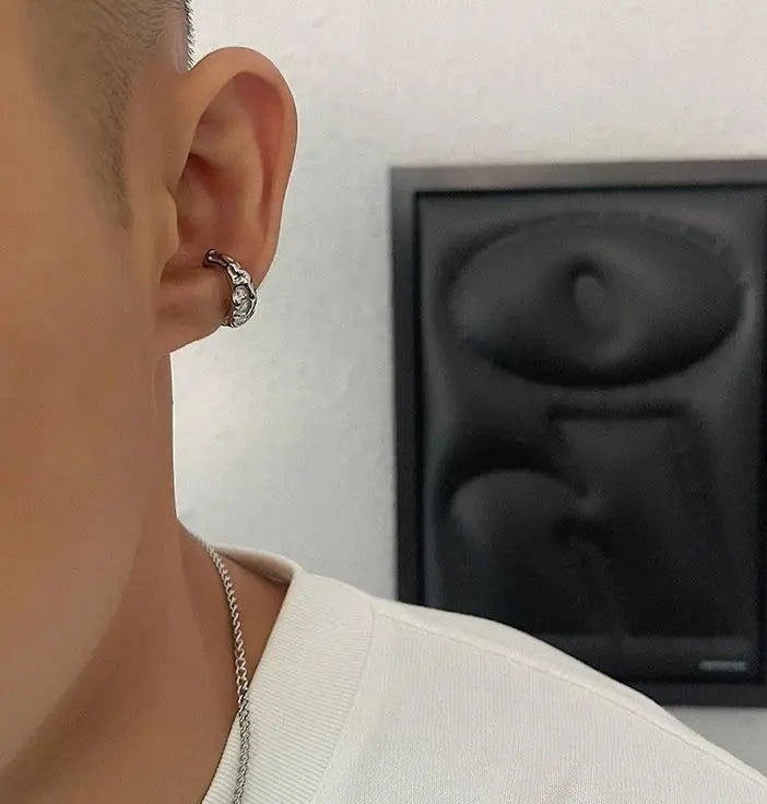 C-Shaped Earrings Clip ArtsKoreanMan