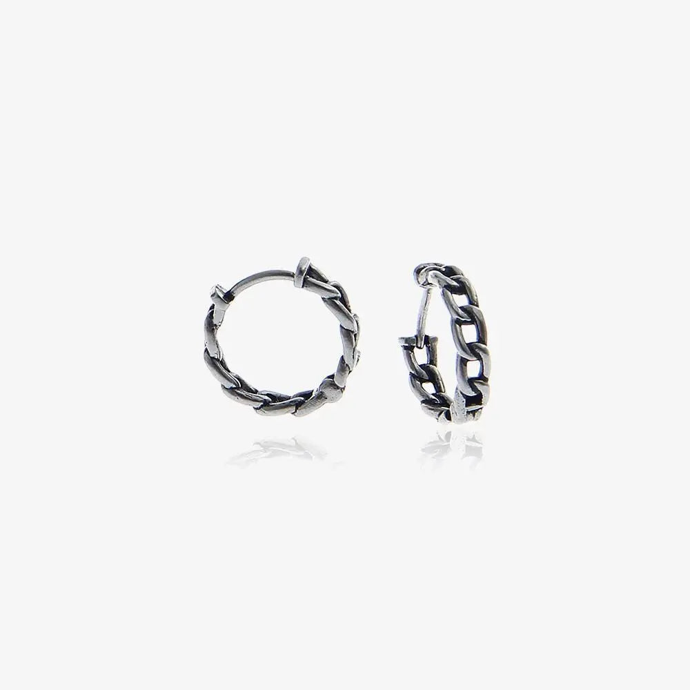 Chain Hoop Earrings ArtsKoreanMan