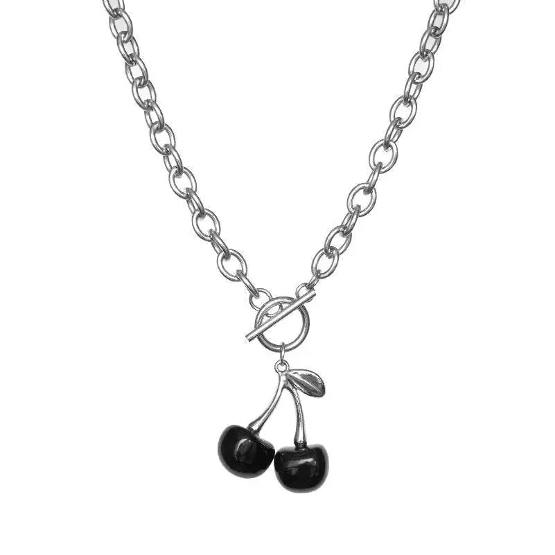 Cherry Pendant Necklace ArtsKoreanMan