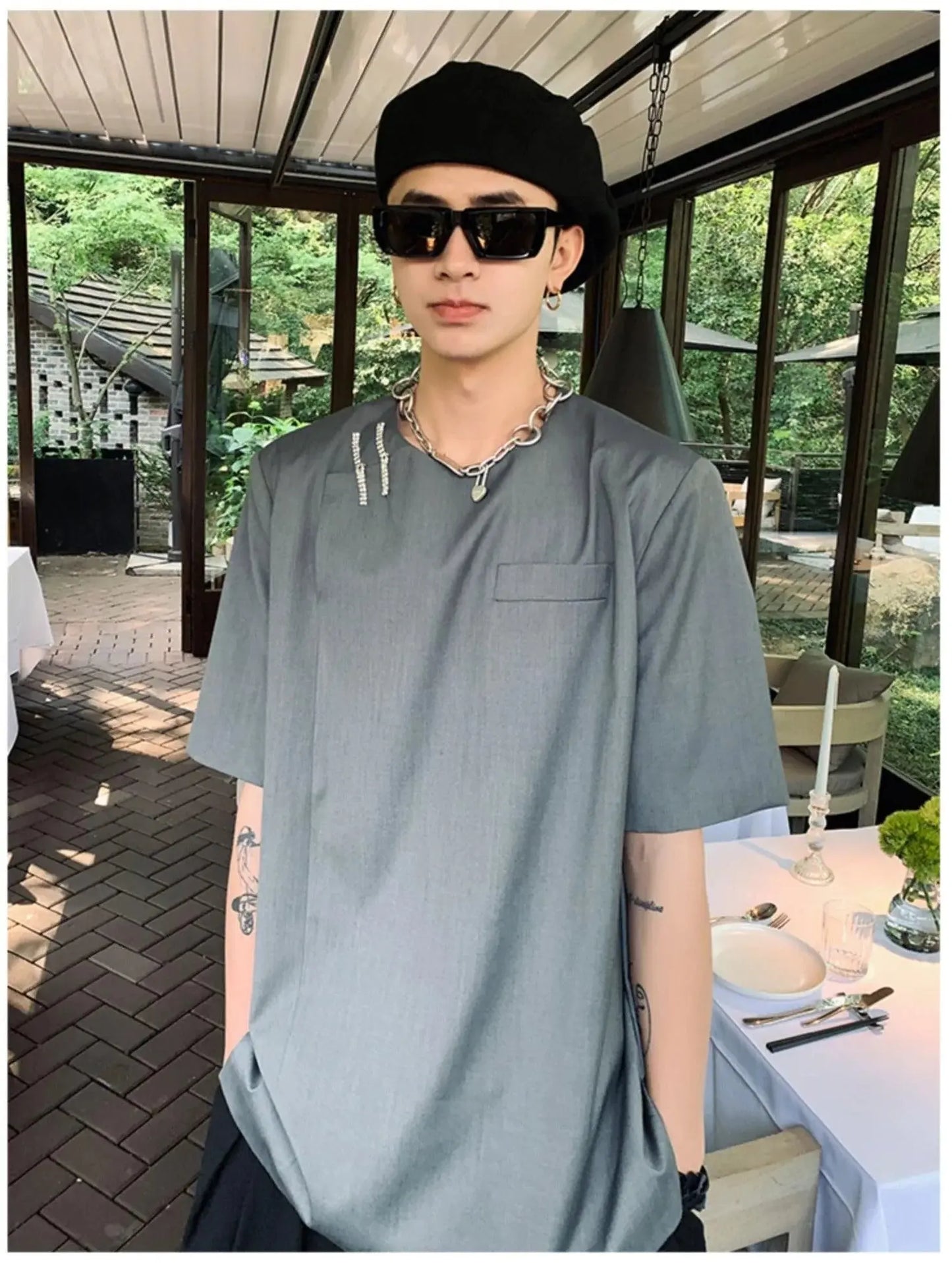 Classic Black Beret ArtsKoreanMan