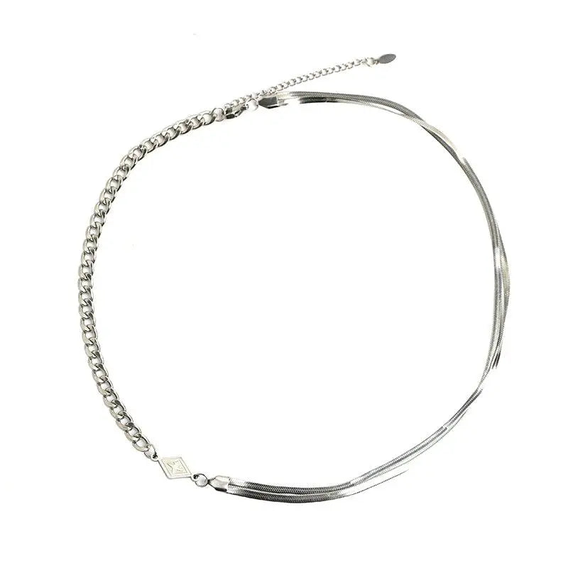 Clavicle Chain Punk Choker ArtsKoreanMan