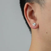 Coffee Bean Ear Studs ArtsKoreanMan