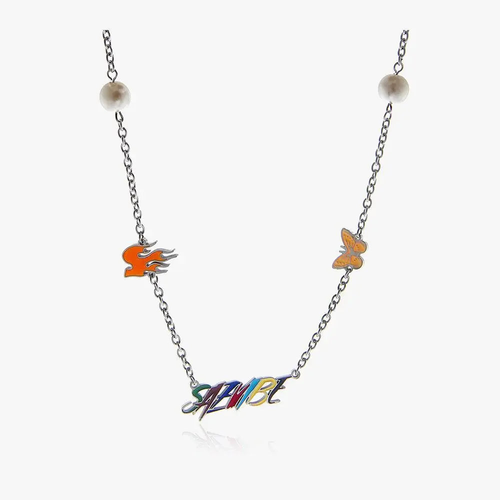 Color Stitching Necklace & Bracelet ArtsKoreanMan