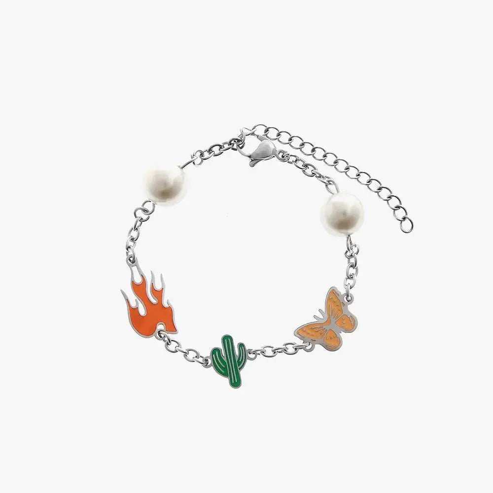 Color Stitching Necklace & Bracelet ArtsKoreanMan