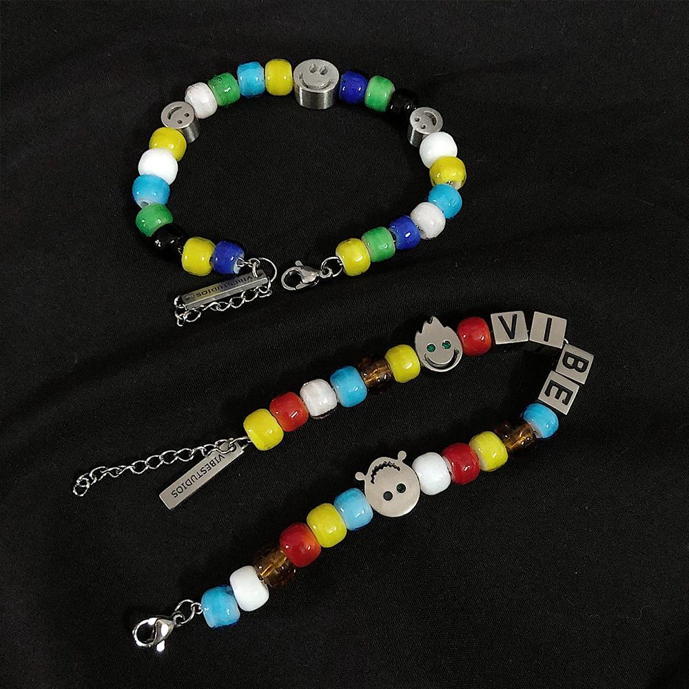 Colorful Beaded Bracelet ArtsKoreanMan