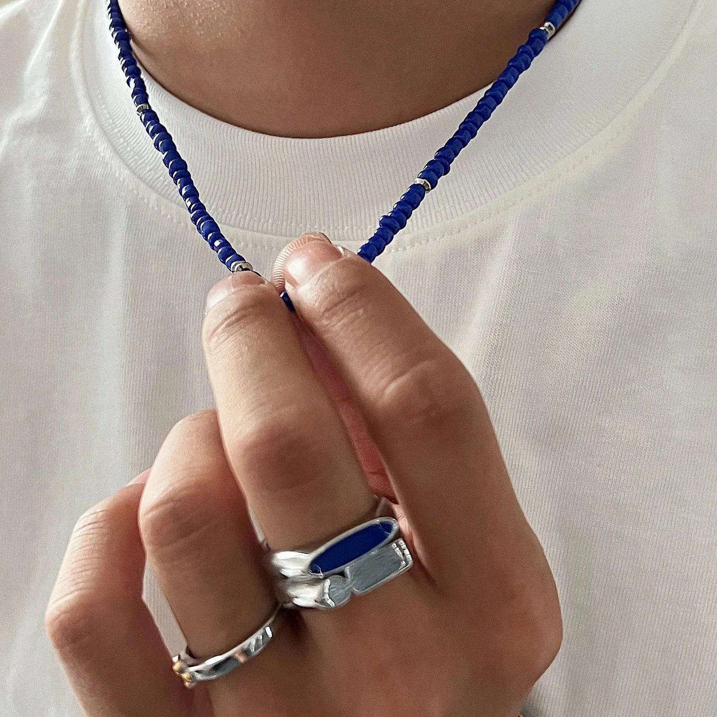 Colorful Beads Choker ArtsKoreanMan