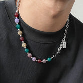 Colorful Beads Necklace ArtsKoreanMan