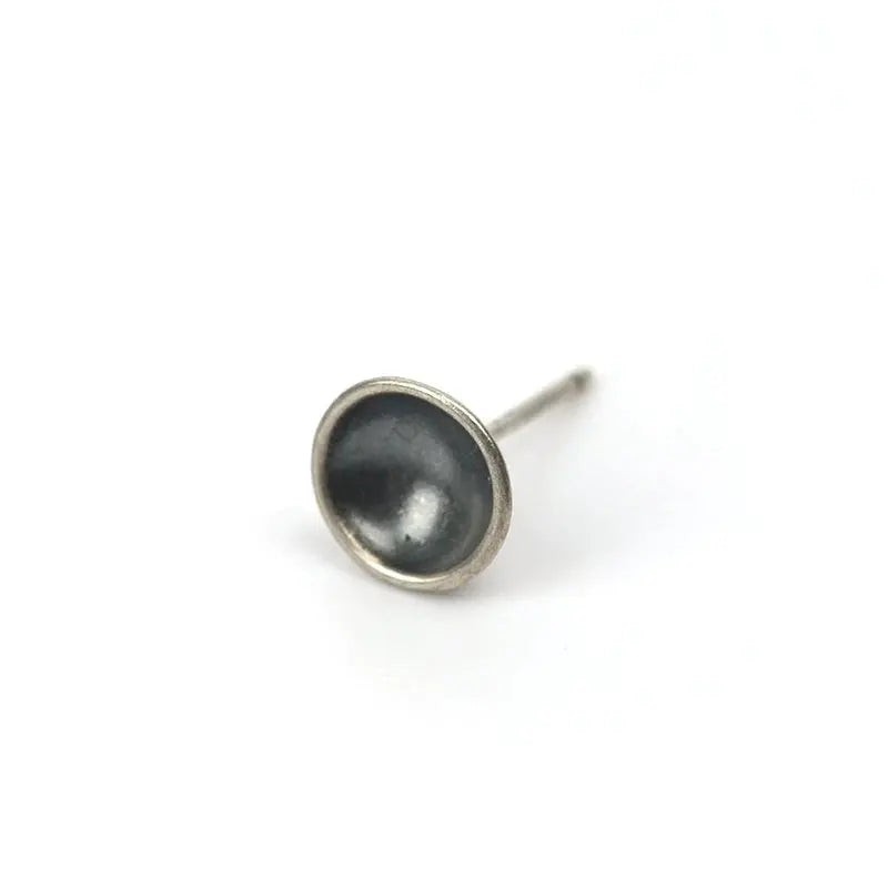 Concave Round Earrings ArtsKoreanMan