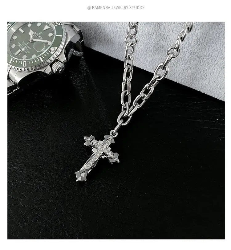 Cross Necklace ArtsKoreanMan