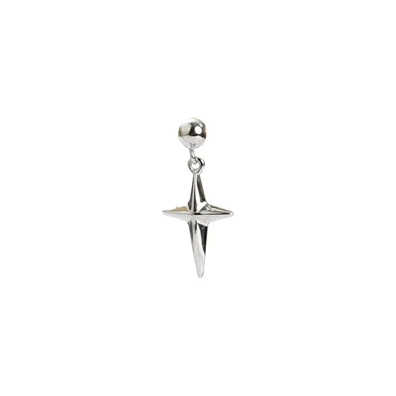 Cross Stud Earrings ArtsKoreanMan