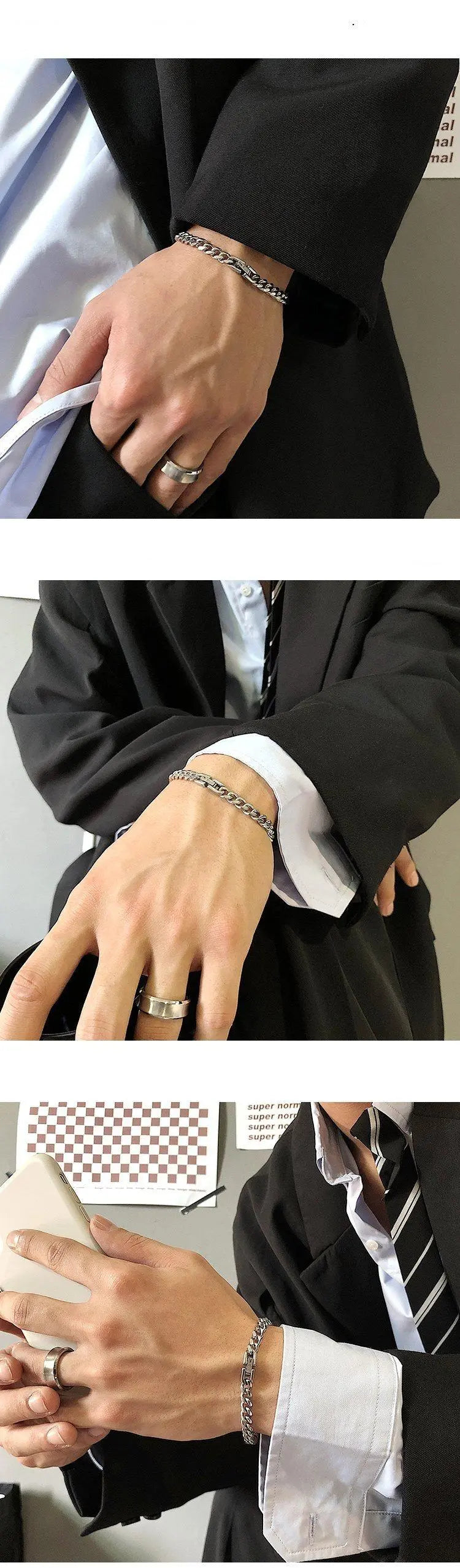 Cuban Chain Bracelet ArtsKoreanMan