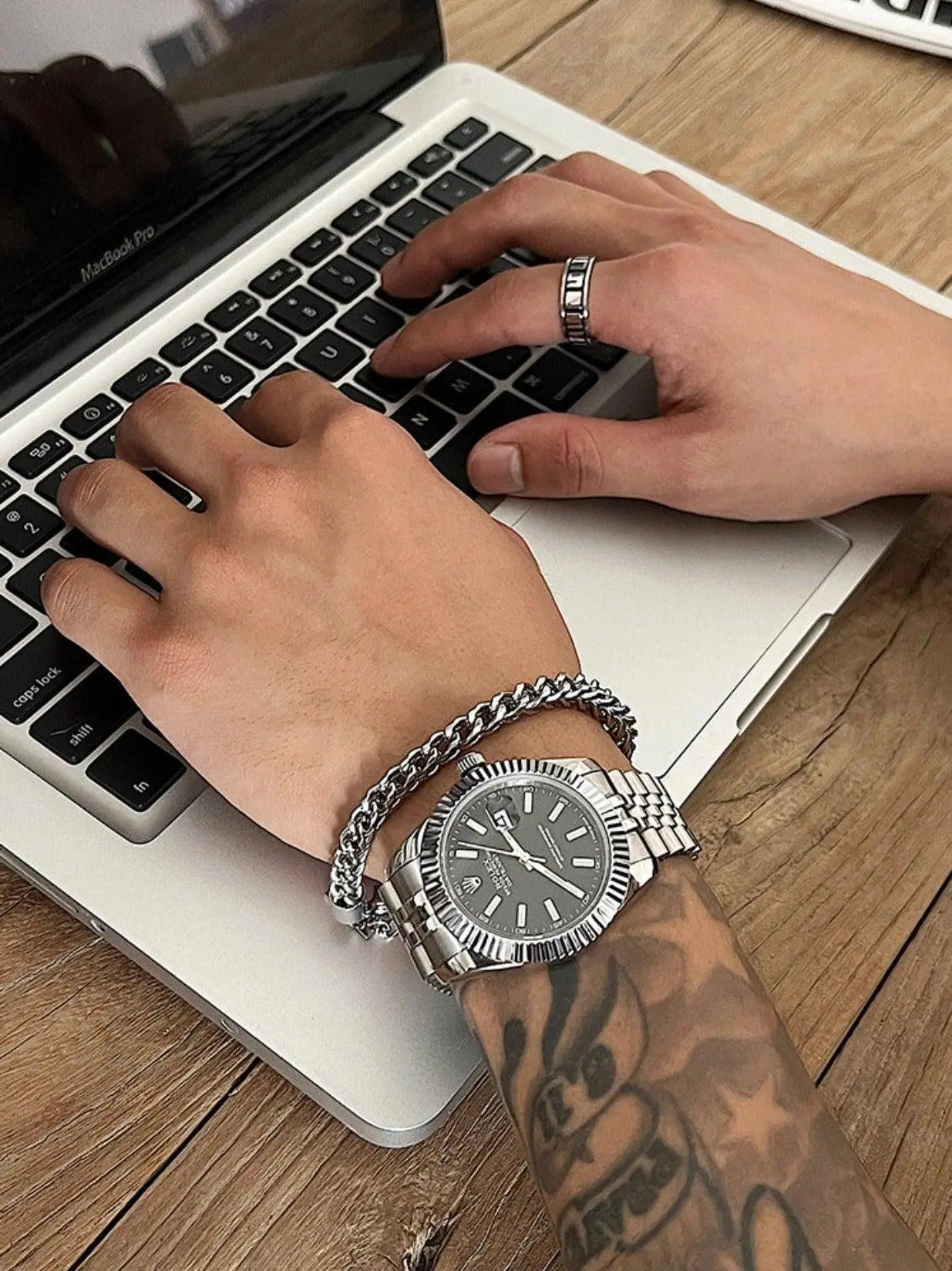 Cuban Chain Titanium Steel Bracelet ArtsKoreanMan