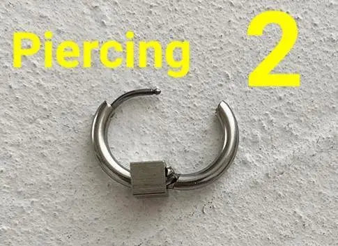 Cube Pendant Earrings ArtsKoreanMan