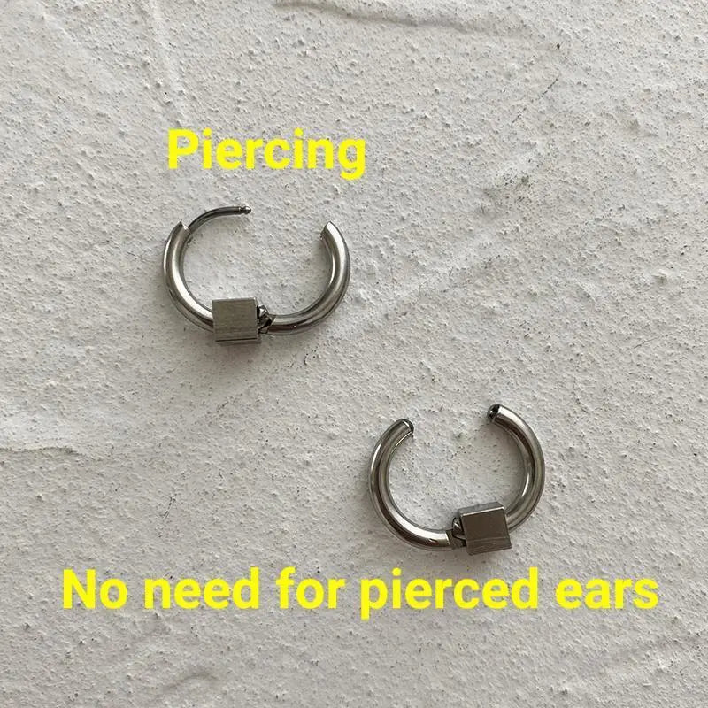 Cube Pendant Earrings ArtsKoreanMan