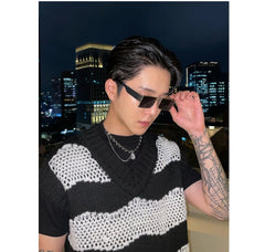 Cyberpunk Black Sunglasses ArtsKoreanMan