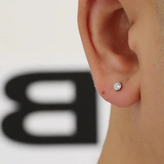 Diamond Stud Earrings ArtsKoreanMan