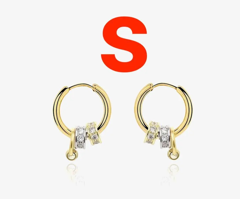 Diamond-Studded Earrings ArtsKoreanMan