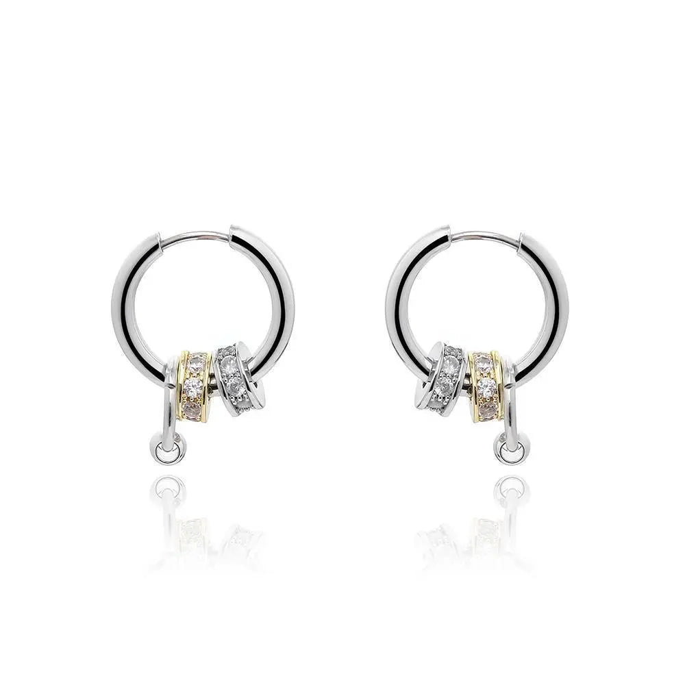 Diamond-Studded Earrings ArtsKoreanMan