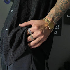 Diamond Chain Ring ArtsKoreanMan