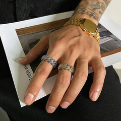 Diamond Chain Ring ArtsKoreanMan