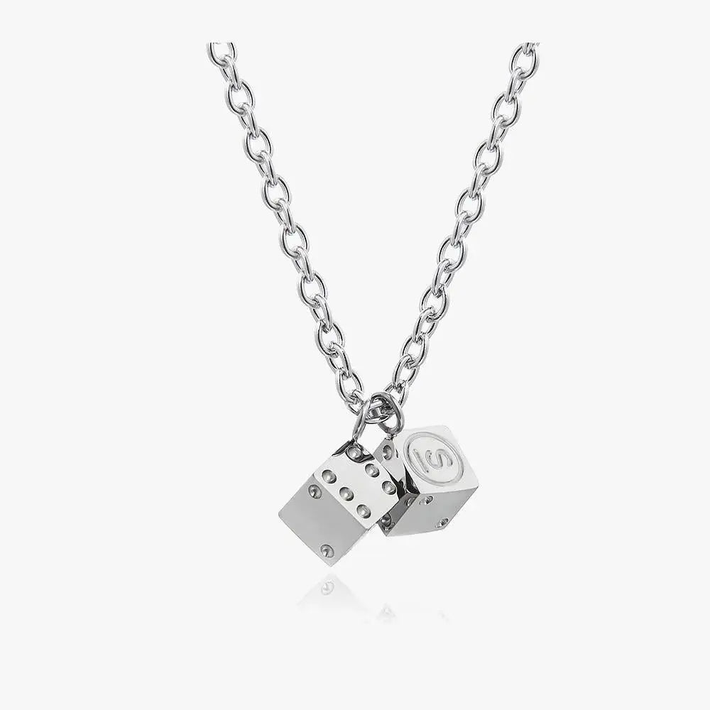 Dice Pendant Necklace ArtsKoreanMan