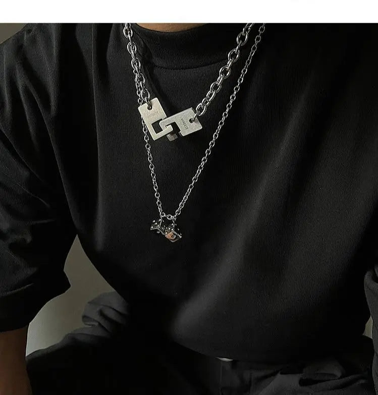 Dice Pendant Necklace ArtsKoreanMan