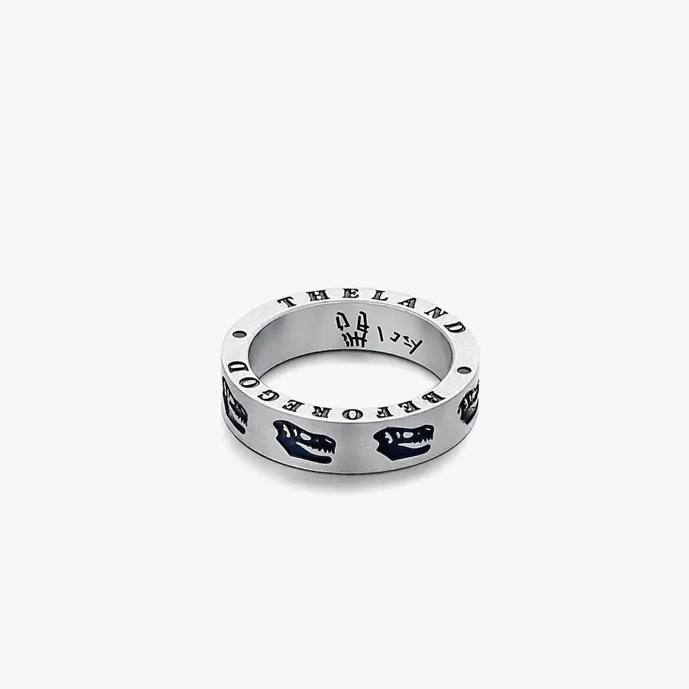 Dinosaur Engraving Ring ArtsKoreanMan