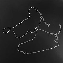 Double Layered Beads Necklace ArtsKoreanMan