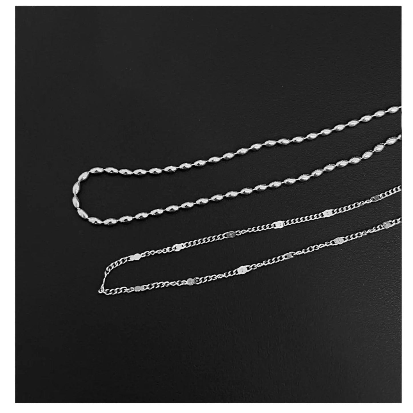 Double Layered Beads Necklace ArtsKoreanMan