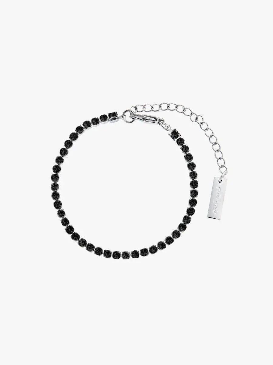 Double Layered Zircon Beads Necklace & Bracelet ArtsKoreanMan