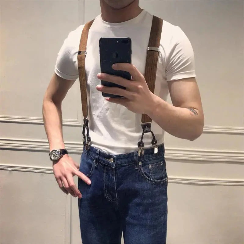 Elastic Suspenders ArtsKoreanMan