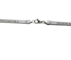 Flat Herringbone Necklace ArtsKoreanMan