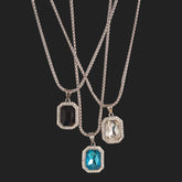 Gemstone Pendant Necklace ArtsKoreanMan
