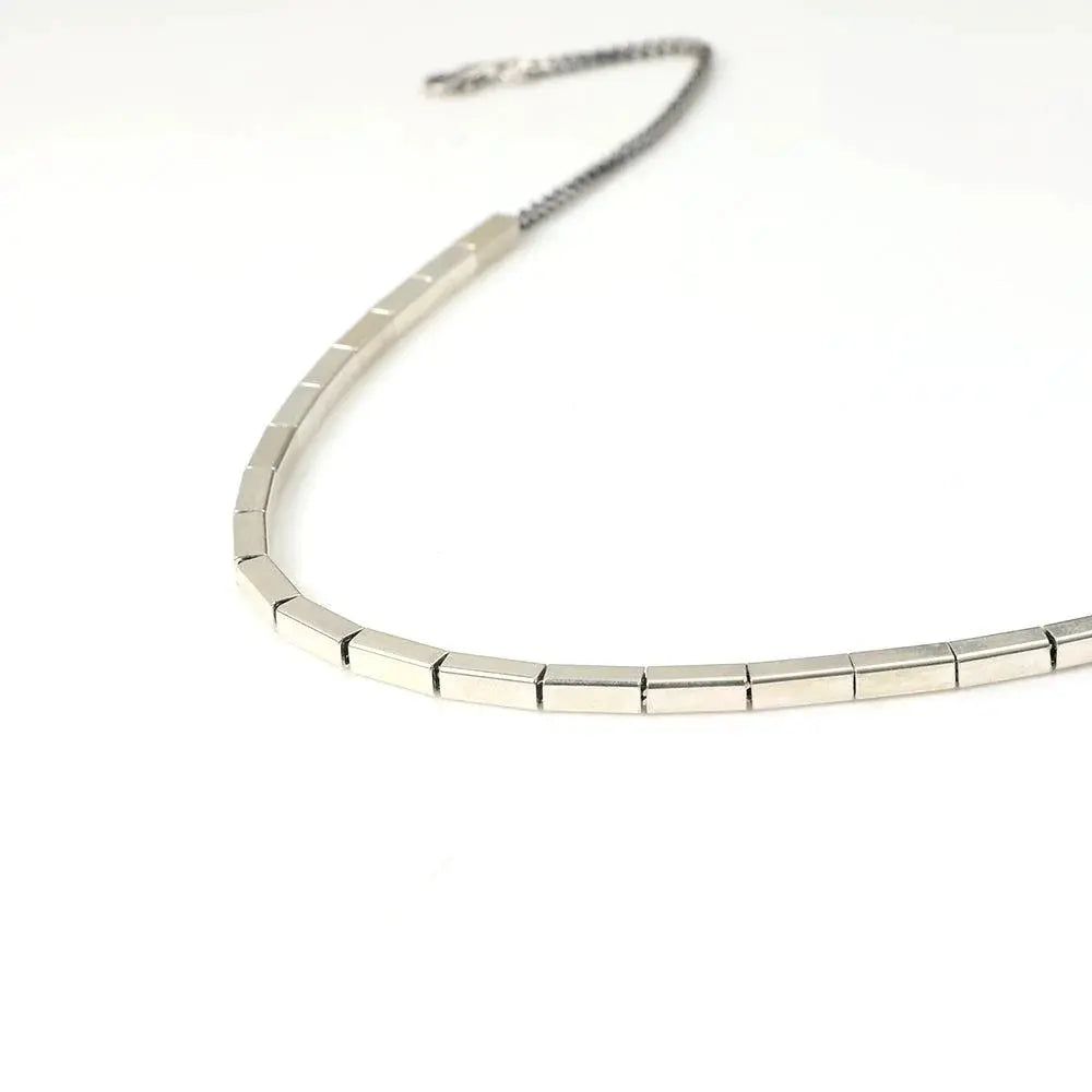 Geometric Square Necklace ArtsKoreanMan